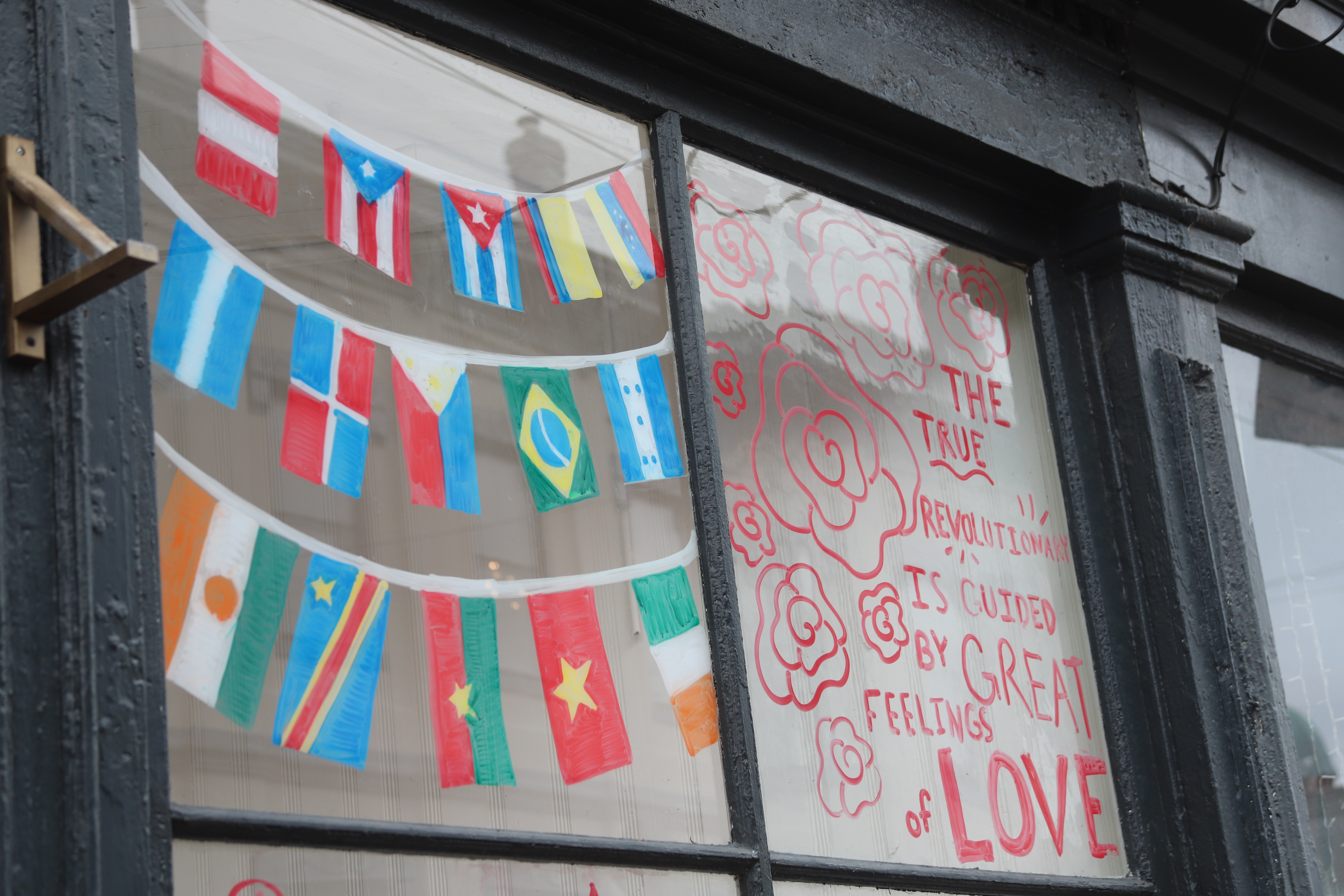 PSL Virginia Window with Flags